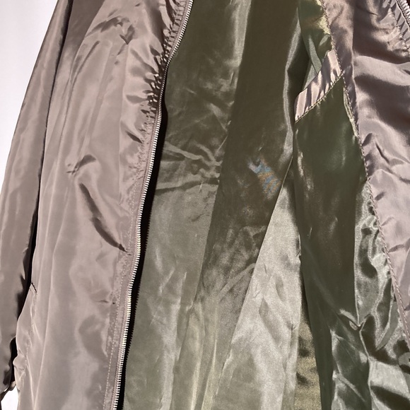 Boohoo grandpa Man Dadcare Normal Zipper Up Wind Breaker Jacket y2k coat - Picture 11 of 16